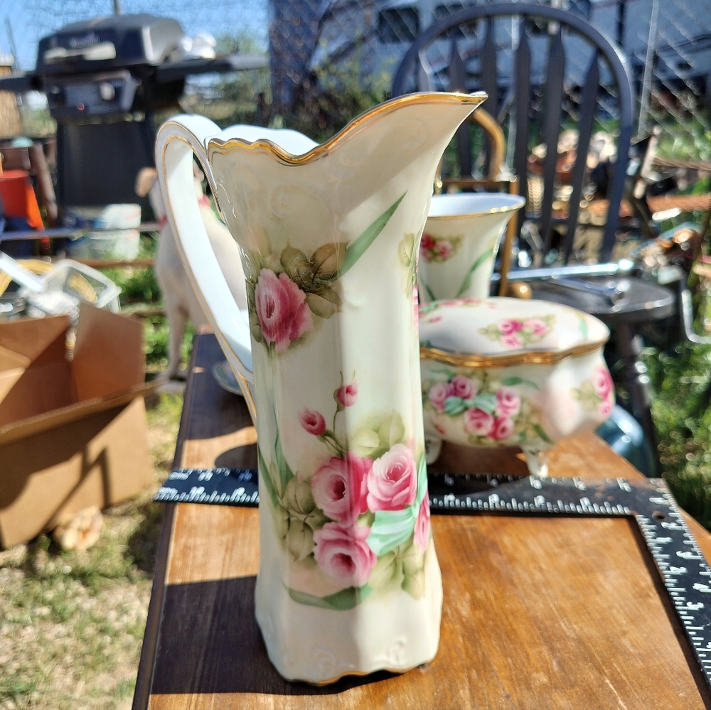 Burton & Burton VINTAGE tall handled pitcher